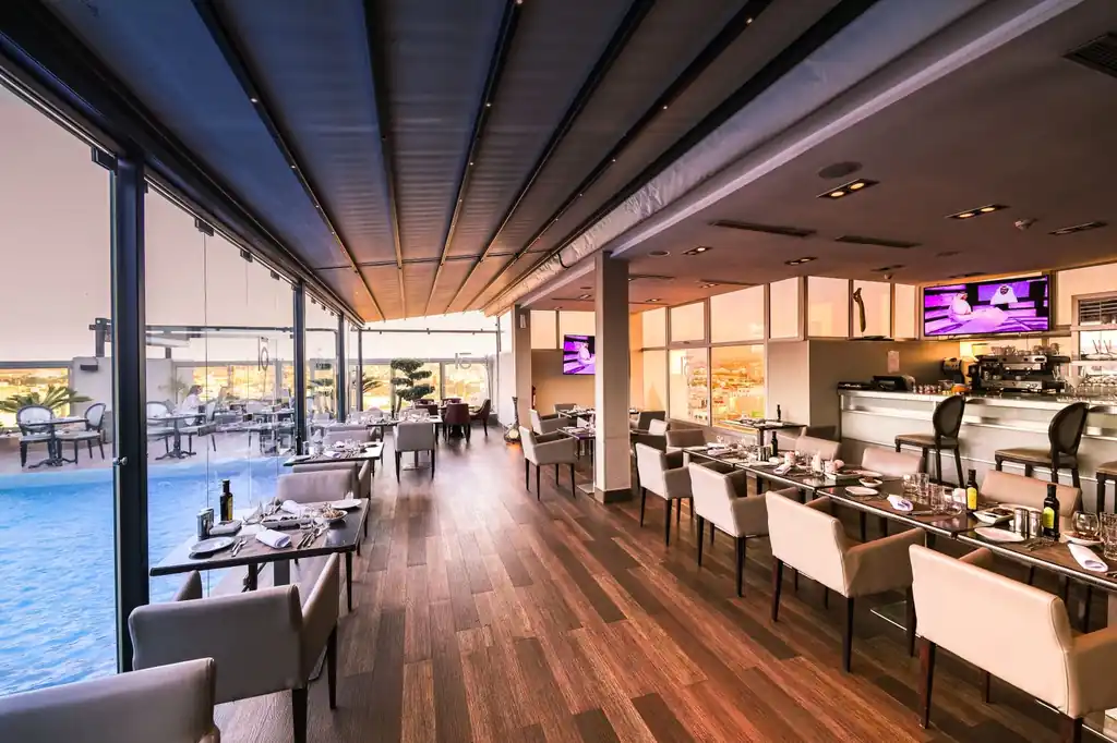 Signature Restaurant interior with elegant lighting and contemporary New Zealand design